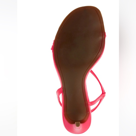 NEW DKNY Danielle Stiletto Sandal Neon Pink Women’s Strap Heels Women’s Size 6 - Picture 5 of 6